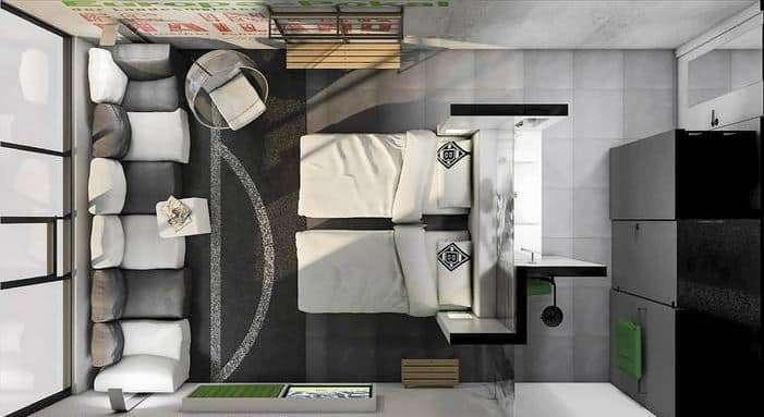 H4 Hotel Moenchengladbach Im Borussia-Park Rum bild